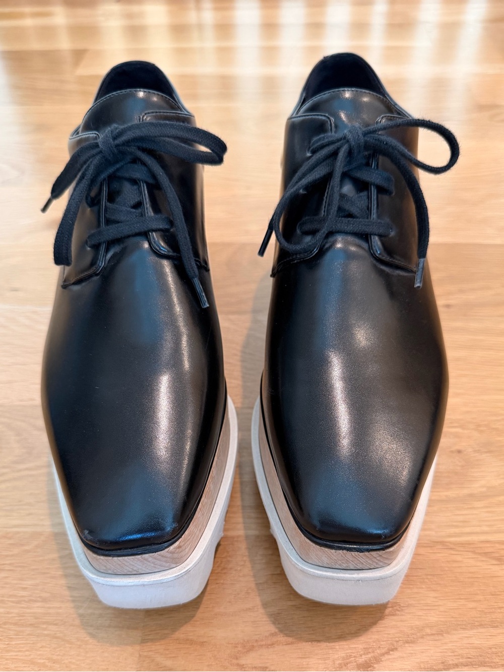 Stella McCartney Elyse Platforms Size 38.5 - Picture 2 of 9